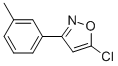 5-CHLORO-3-(3-METHYLPHENYL)ISOXAZOLE Struktur