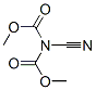 dimethyl cyanoimidodicarbonate Struktur