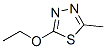 1,3,4-Thiadiazole,  2-ethoxy-5-methyl- Struktur