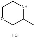 3-Methylmorpholine hydrochloride Struktur