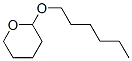 2-(hexyloxy)tetrahydro-2H-pyran Struktur