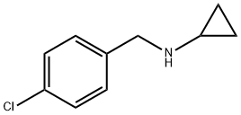 N-(4-CHLOROBENZYL)-N-CYCLOPROPYLAMINE Struktur