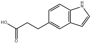 3-(1H-INDOL-5-YL)PROPANOIC ACID Struktur