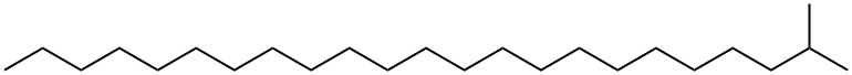 2-METHYLTRICOSANE Struktur