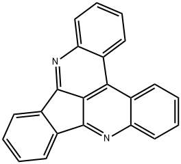 9,14-Diazadibenzo[a,e]acephenanthrylene Struktur