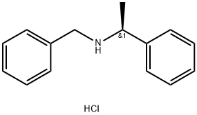 (S)-(-)-N-Benzyl-1-phenylethylamine hydrochloride Struktur