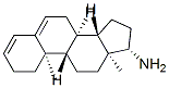 (8R,9S,10R,13S,14S,17S)-10,13-dimethyl-2,7,8,9,11,12,14,15,16,17-decah ydro-1H-cyclopenta[a]phenanthren-17-amine Struktur