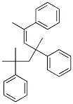 1,1',1''-(1,3,5,5-tetramethylpent-1-ene-1,3,5-triyl)tribenzene Struktur