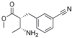 Benzenepropanoic acid, a-(1-aMinoethyl)-3-cyano-, Methyl ester, [R-(R*,R*)]- Struktur