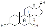 androstane-3,7,17-triol Struktur