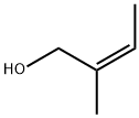 2-Buten-1-ol, 2-Methyl-, (Z)- Struktur