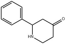 2-PHENYL-PIPERIDIN-4-ONE Struktur