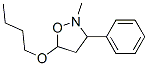 2-Methyl-3-phenyl-5-butoxyisoxazolidine Struktur