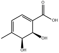 (2R,3S)-1-CARBOXY-2,3-DIHYDROXY-4-METHYLCYCLOHEXA-4,6-DIENE, 95 Struktur