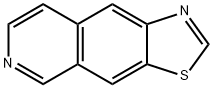 Thiazolo[4,5-g]isoquinoline (9CI) Struktur