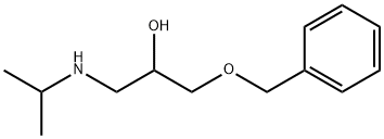 1-(Benzyloxy)-3-(isopropylamino)-2-propanol Struktur