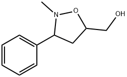 (2-METHYL-3-PHENYLTETRAHYDRO-5-ISOXAZOLYL)METHANOL Struktur