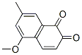 5-Methoxy-7-methyl-1,2-naphthoquinone Struktur