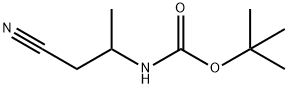 3-BOC-AMINOBUTYRONITRILE Struktur