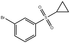 1-Bromo-3-(cyclopropylsulfonyl)benzene