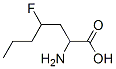 Heptanoic acid, 2-amino-4-fluoro- (9CI) Struktur