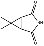 (1R,5S)-6,6-diMethyl-3-azabicyclo[3.1.0]hexane-2,4-dione Struktur