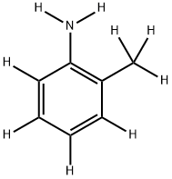 O-TOLUIDINE-D9 Struktur