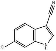 6-CHLORO-3-CYANOINDOLE Struktur