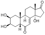 Rubrosterone Struktur