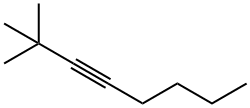 2,2-Dimethyl-3-octyne. Struktur