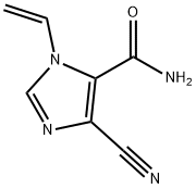 Imidazole-5-carboxamide, 4-cyano-1-vinyl- (8CI) Struktur