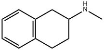 1,2,3,4-Tetrahydro-N-methyl-2-naphthalenamine Struktur