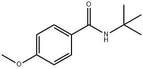 N-tert-Butyl-4-methoxybenzamide Struktur