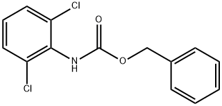 Carbamic acid, (2,6-dichlorophenyl)-, phenylmethyl ester (9CI) Struktur