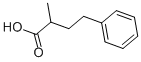 α-Methylbenzenebutyric acid Struktur