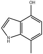 1H-Indol-4-ol, 7-Methyl- Struktur