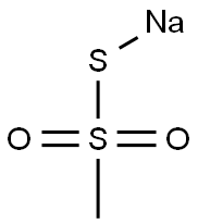 sodium methanethiosulphonate Structure