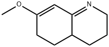 2,3,4,4a,5,6-Hexahydro-7-methoxyquinoline Struktur