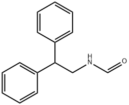 N-(2,2-Diphenylethyl)formamide Struktur