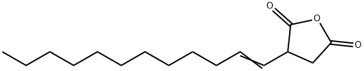 1-Dodecenylsuccinic anhydride Struktur