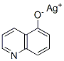 5-Quinolinol, silver(1+) salt Struktur