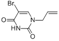 1-ALLYL-5-BROMOPYRIMIDINE-2,4(1H,3H)-DIONE Struktur