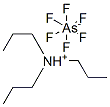 Tripropylammonium hexafluoroarsenate Struktur