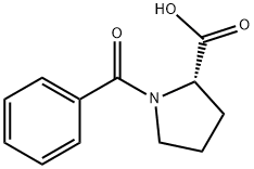 1-BENZOYL-PYRROLIDINE-2-CARBOXYLIC ACID Struktur