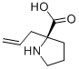 D-Proline, 2-(2-propenyl)- (9CI) Struktur