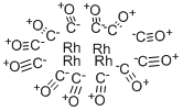 TETRARHODIUM DODECACARBONYL Structure