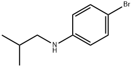 4-broMo-N-isobutylaniline Struktur