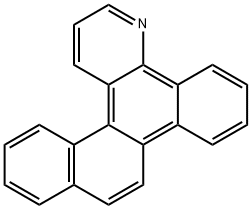 Benzo[h]naphtho[1,2-f]quinoline Struktur