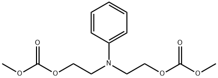 methyl 3-oxo-7-phenyl-2,4,10-trioxa-7-azaundecan-11-oate Struktur