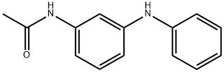 N-(3-PHENYLAMINO-PHENYL)-ACETAMIDE Struktur